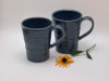 Thumbnail: Mug; 
          Color: Blue, Green, Oatmeal, Rust; 
          Size: 4&rdquo; x 4&rdquo; x 5&rdquo;
          $20.00 each.