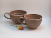 Thumbnail: Large Soup Cup; 
          Color: Oatmeal, Blue, Green; 
          Size: 5.25&rdquo; x 5.25&rdquo; x 3.25&rdquo;
          $22.00 each.